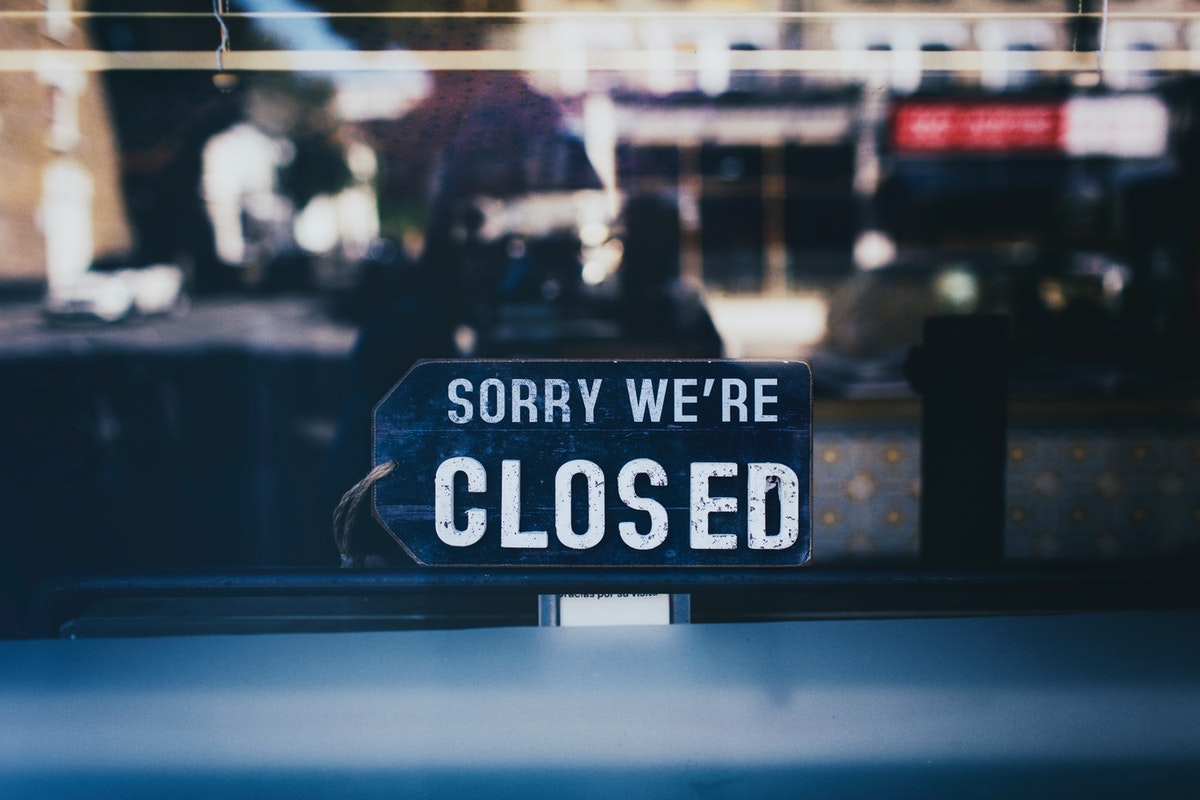 Sorry we are closed - pexels